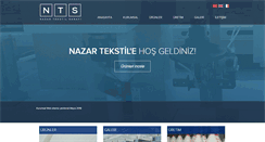 Desktop Screenshot of nazartextile.com
